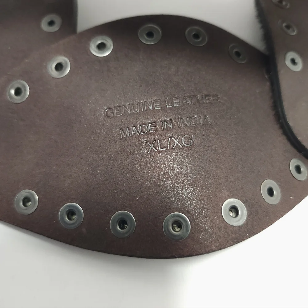 Idyllwind Miranda Lambert Womens Western Belt Size XL Del Rio Concho Calf Hair - Picture 6 of 7
